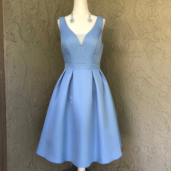 Periwinkle Party Dress